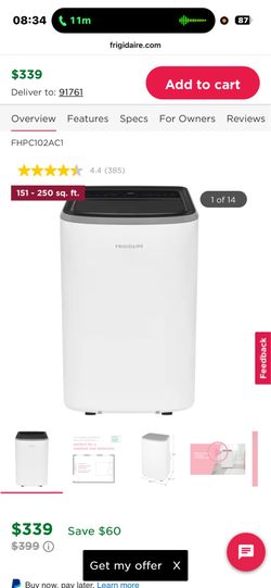 Portable Air Conditioner USED