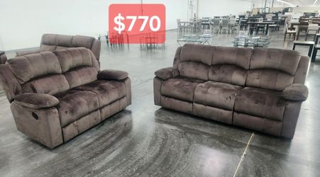 Sofa Set Recliner 2-pcs