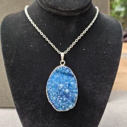 Druzy Pendant 