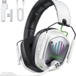 Fachixy VK81 Auriculares inalámbricos para juegos para PS5, PS4, PC, laptop, Mac y Switch, New Open Box Never Used 