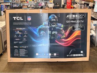 TCL 85" Q Series 4K UHD HDR QD-Mini LED Smart TV with Google TV - 85QM63K Brand New In Box