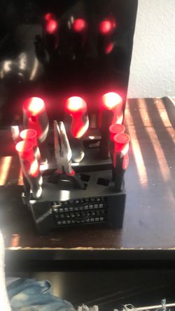Screwdriver and Pliers Tool Set with Stand