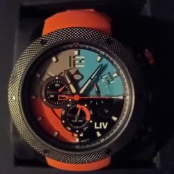 LIV GX1 QUAD ELEMENTS 45MM SWISS WATCH
