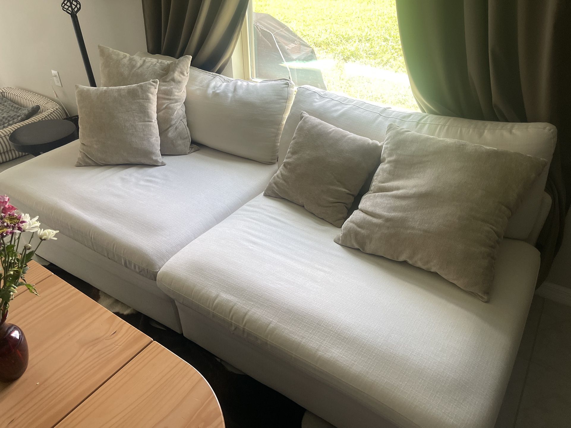 Creamy Sofa