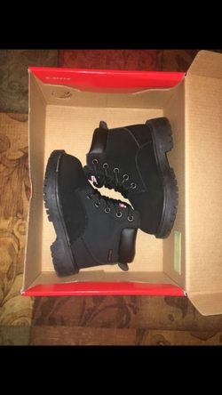 Craftsmen Black boy/girl boots