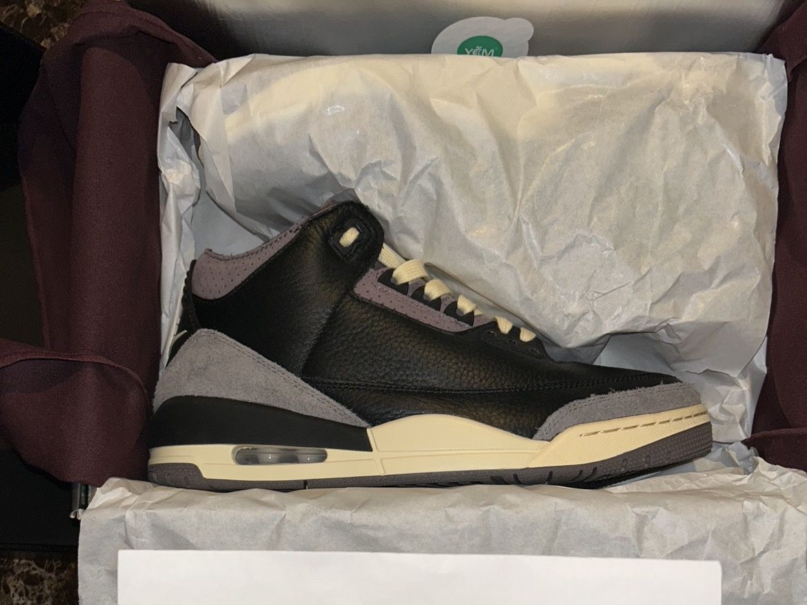 Nike Jordan Retro 3 A Ma Maniere Sz 9.5