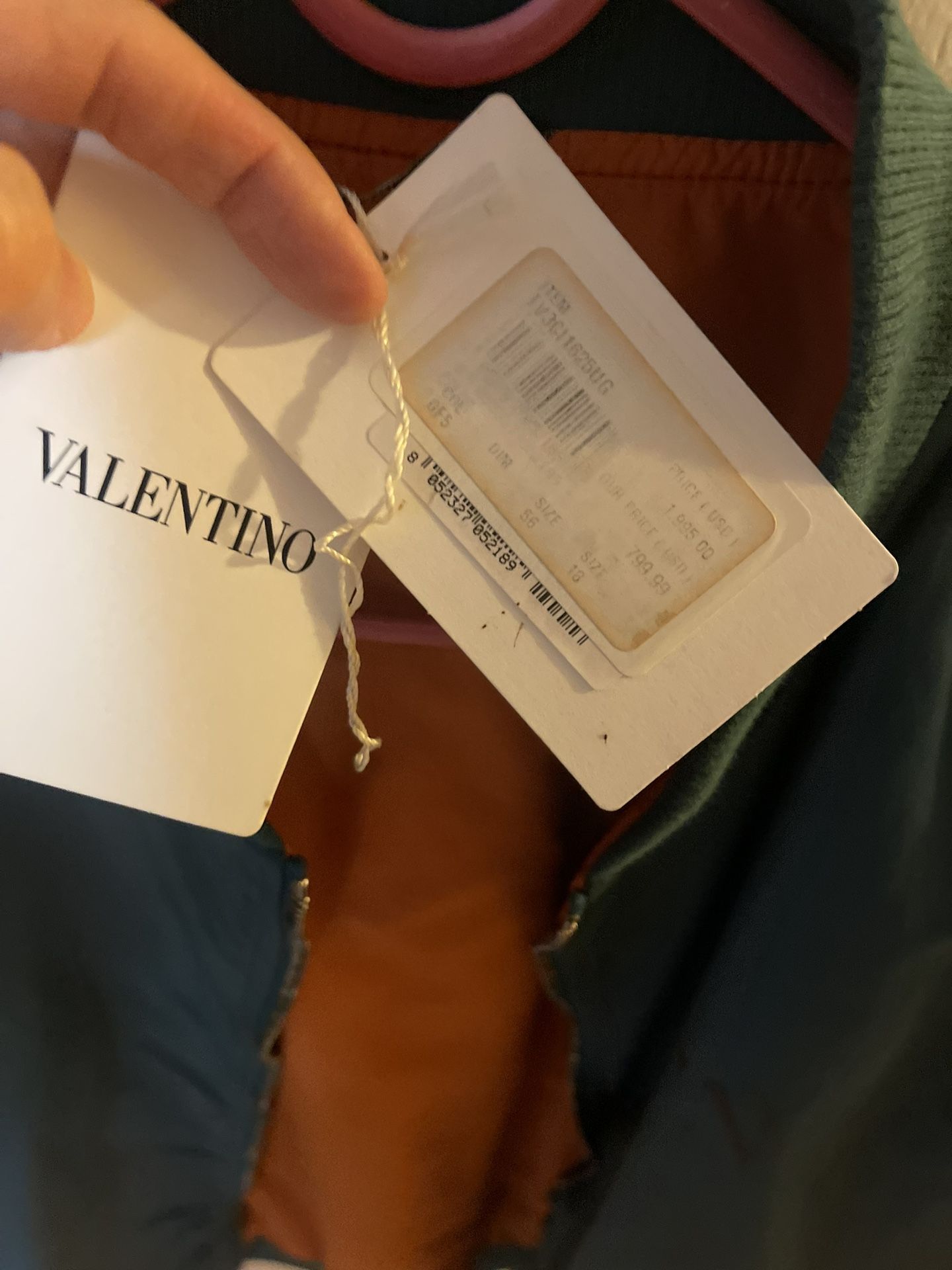Valentino Silk Teal Jacket