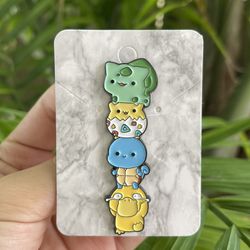 Bulbasaur, Togepi, Squirtle Pokemon Pin