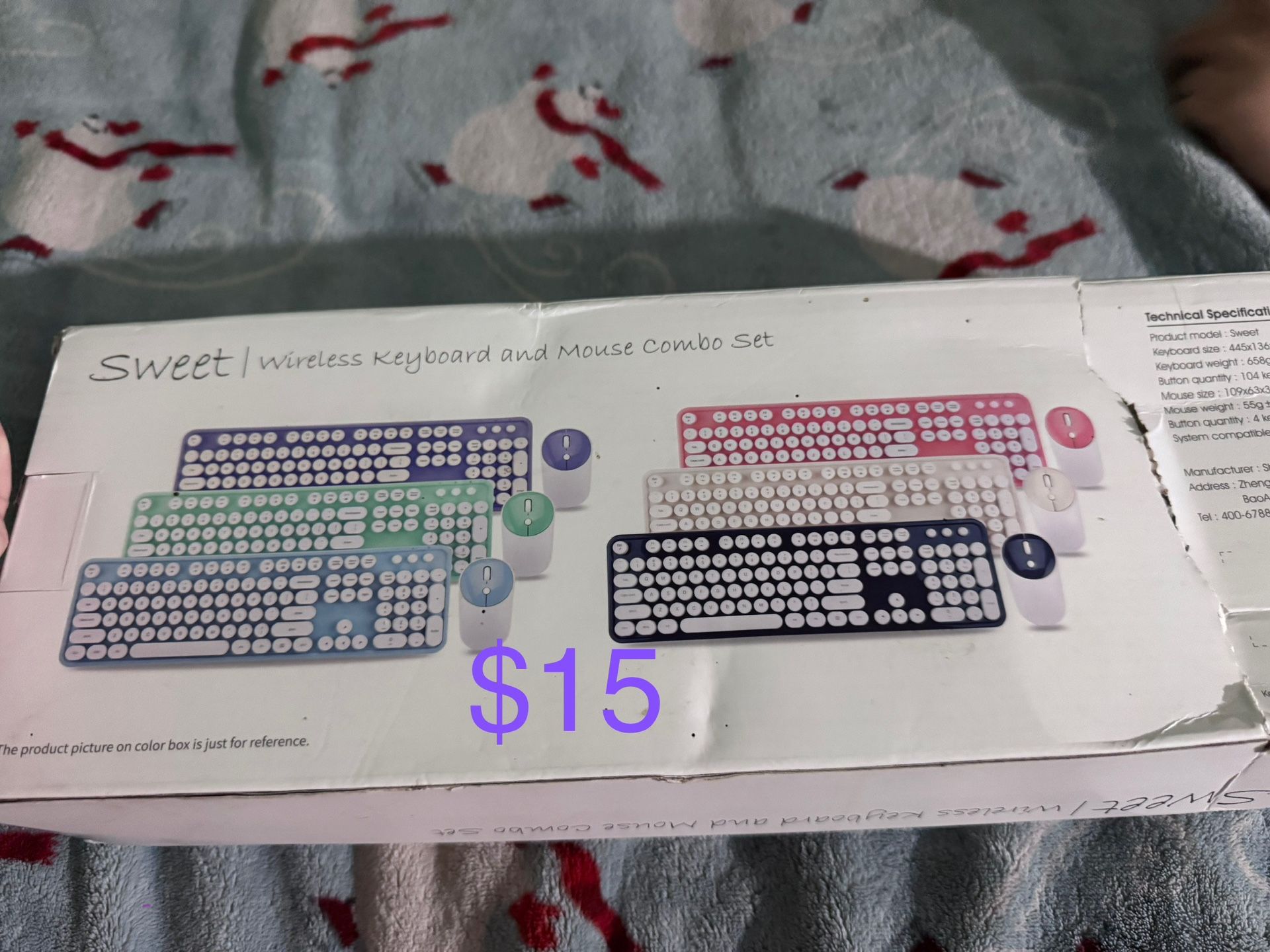 Wireless Mouse And Keyboard 