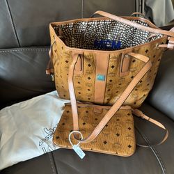 Vintage Bag With Matching Wallet 