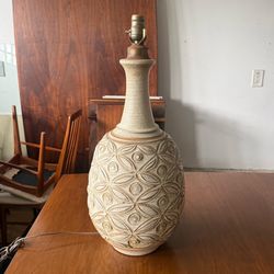 1960s Mid-Century Wishon-Harrell Stoneware Lamp
