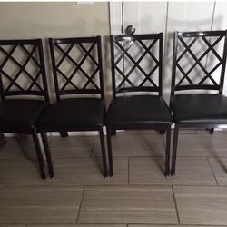 4 chairs