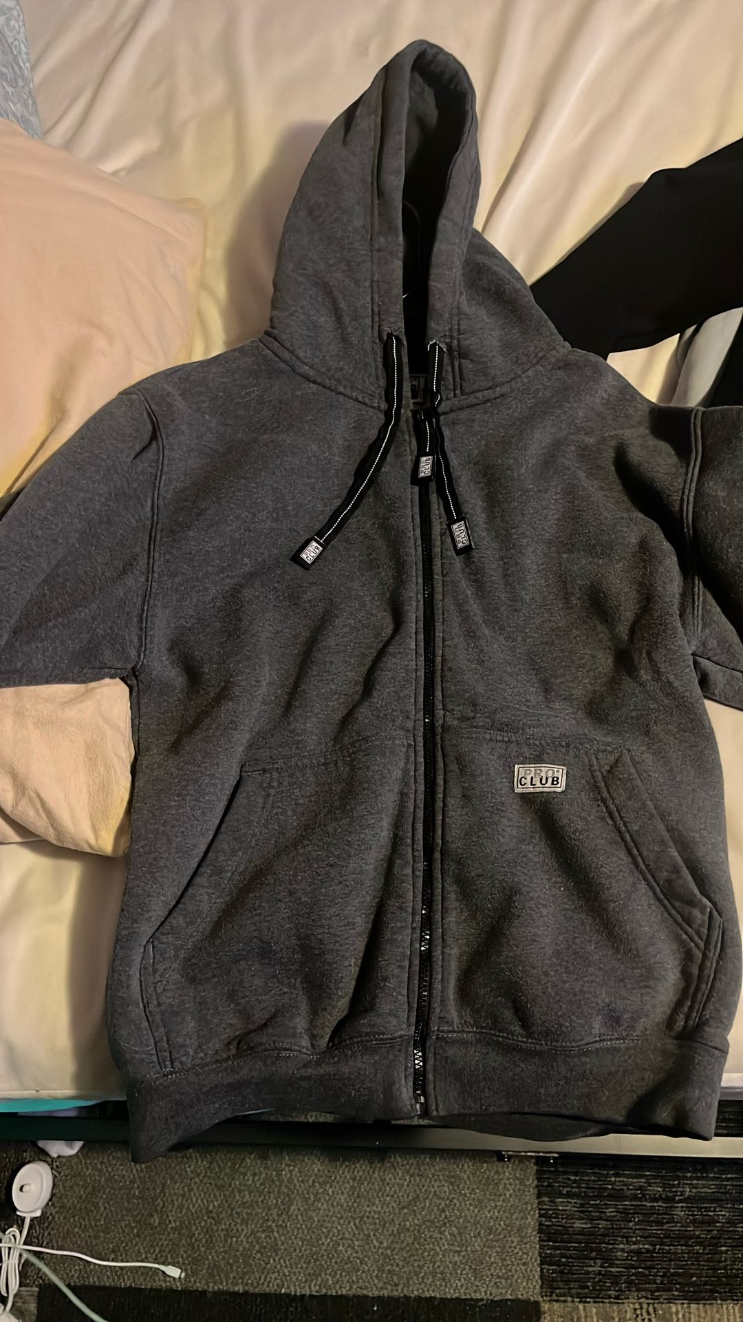 Proclub Hoodie Charcoal