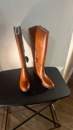 INC Leather Knee High Boots