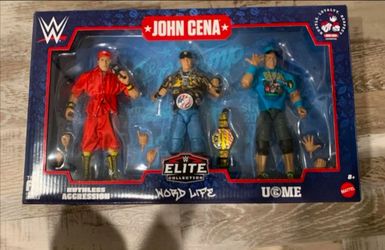 WWE Elite Collection John Cena 3-Pack Action Figures
