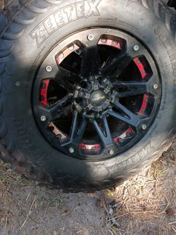 New Chevrolet 6lugs Mud Wheels&tires