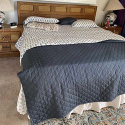 California King Bed Vintage 