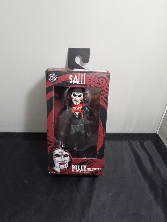 NECA Ben Cooper SAW BILLY THE PUPPET #40 Monster Costume Mask 5.5" Figure (F2) 