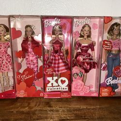 New Vintage 2000-2004 Valentine’s Day’s Barbies