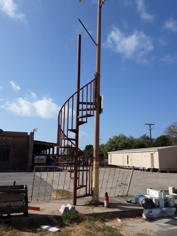 Steel Spiral Staircase