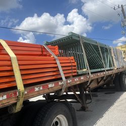Pallet Racking Beams Uprights Wire Decks Industrial Warehouse Shelving Forklifts 