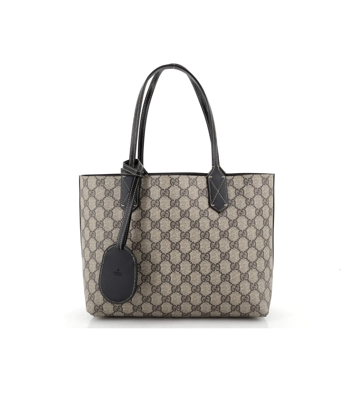 Like New ~ Gucci Reversible Tote Bag Monogram Side & Black Side ~ Two Bags  In One! for Sale in Wellington, FL - OfferUp