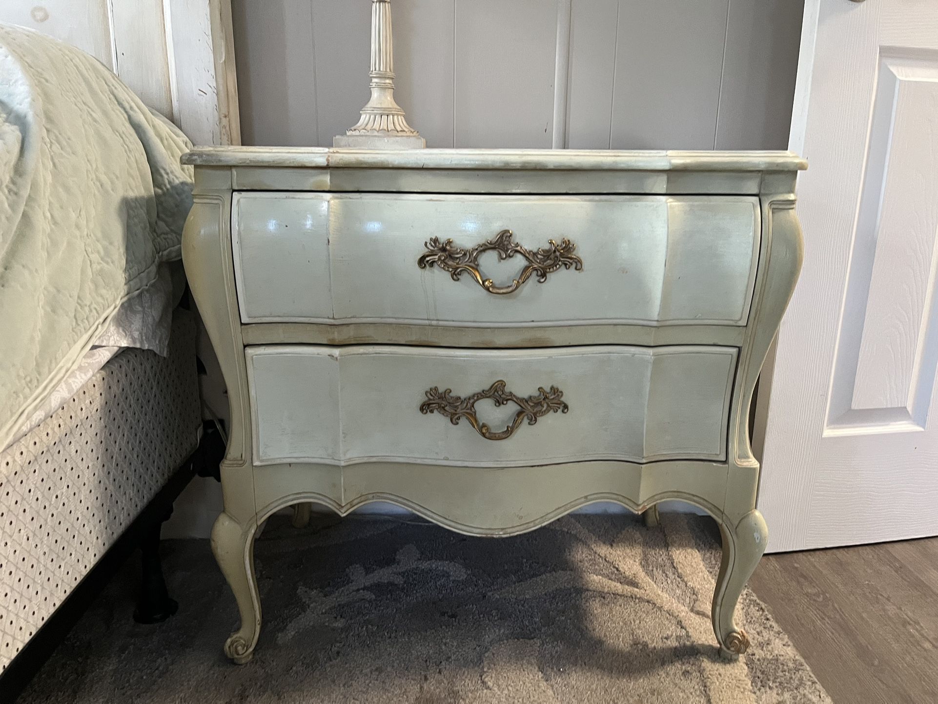 Handmade Vintage Nightstand