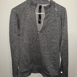 Lululemon Men’s Grey Quarter up Pullover Size Small