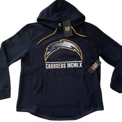 Los Angeles Chargers Navy Blue Pullover Hoodie Sweatshirt Mens XL Ultra Game New