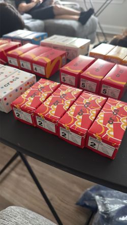 Crocs toys from McDonald’s happy meal
