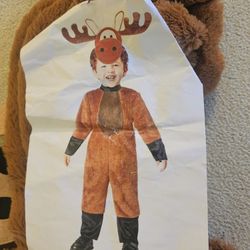 Halloween Customs Toddler Reindeer