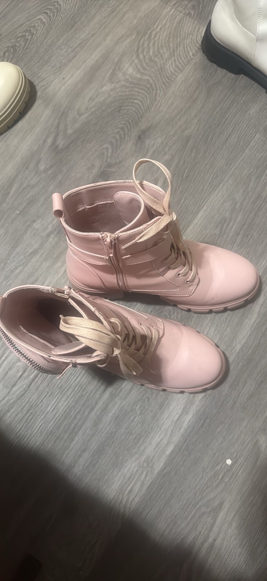 Pink Boots