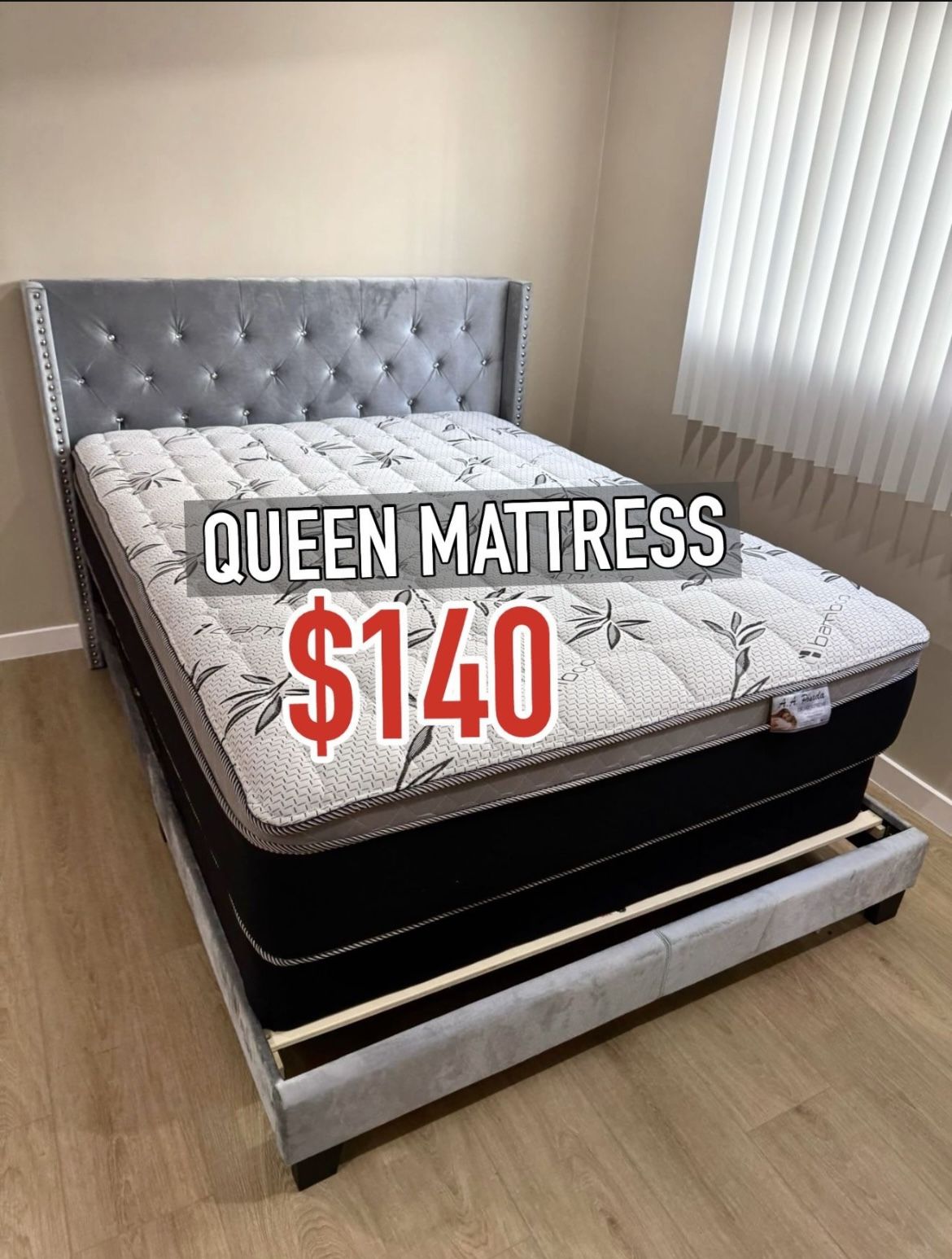 NEW QUEEN MATTRESS ONLY $140