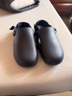 NIKE CALM SLIDES. NEW CONDITION. Discontinued Navy Blue. $45 men’s size 12