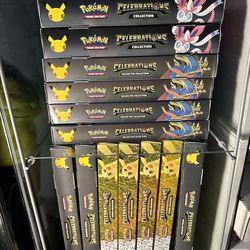 Pokémon 25th Anniversary Celebrations Sealed Lot