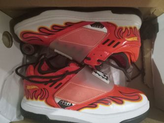 Heels Hot Wheels Flames
