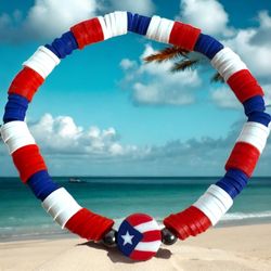 Puerto Rico 🇵🇷 Flag Bracelet 