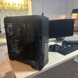 Desk Top With Two Screens