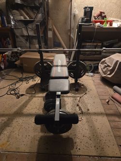 Weight bench only