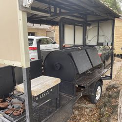 Bbq Smoker Trailer $4k (marked Down From $8k)