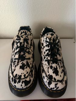 COW PRINT BUZZEYE DR. MARTENS