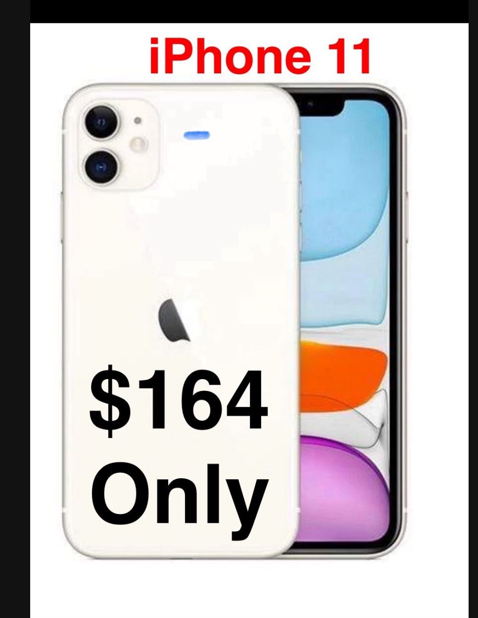 Apple iPhone 11 with unlimited everything included