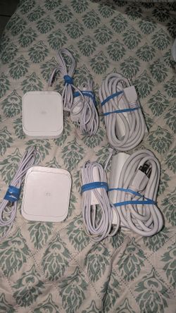 Square Contactless Card Reader Lot of 2 with Cables