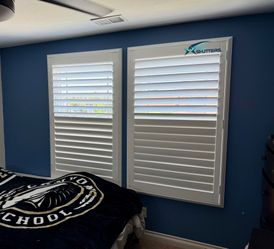 Interior Wood Shutters- Custom, Plantation, Professional Installation, Licensed Company, Window Treatments & Coverings, Persianas De Madera, Espanol
