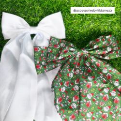 Holiday Hair Bows 🎄