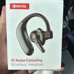 Al Noise-canceling Wireless Headset 