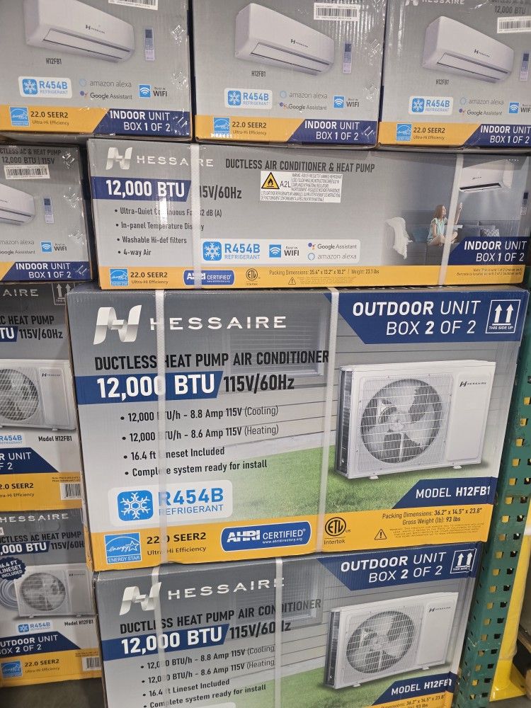 2 / Brand New Mini Splitts Asking $575 Each