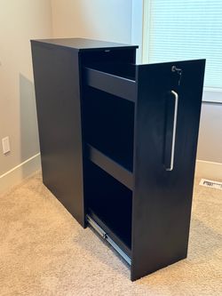 UPLIFT Locking Pull-Out Storage Cabinet