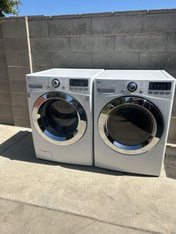 Washer and electric dryer