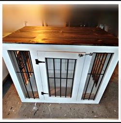 New real wood dog kennels